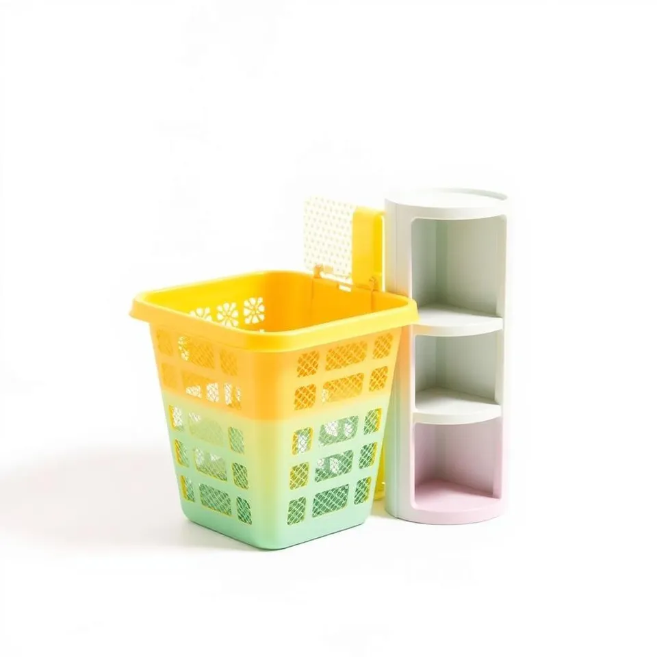 Organização Poly Play - Cestos, cantoneiras e cabides para cada canto da casa.